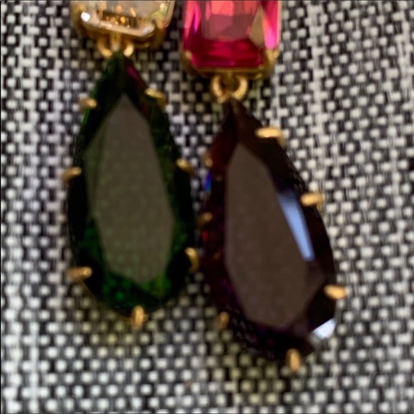 Kate Spade Gold Tone she has spark linear earrings - Picture 5 of 7